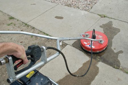 pressure washing concrete cleaner
